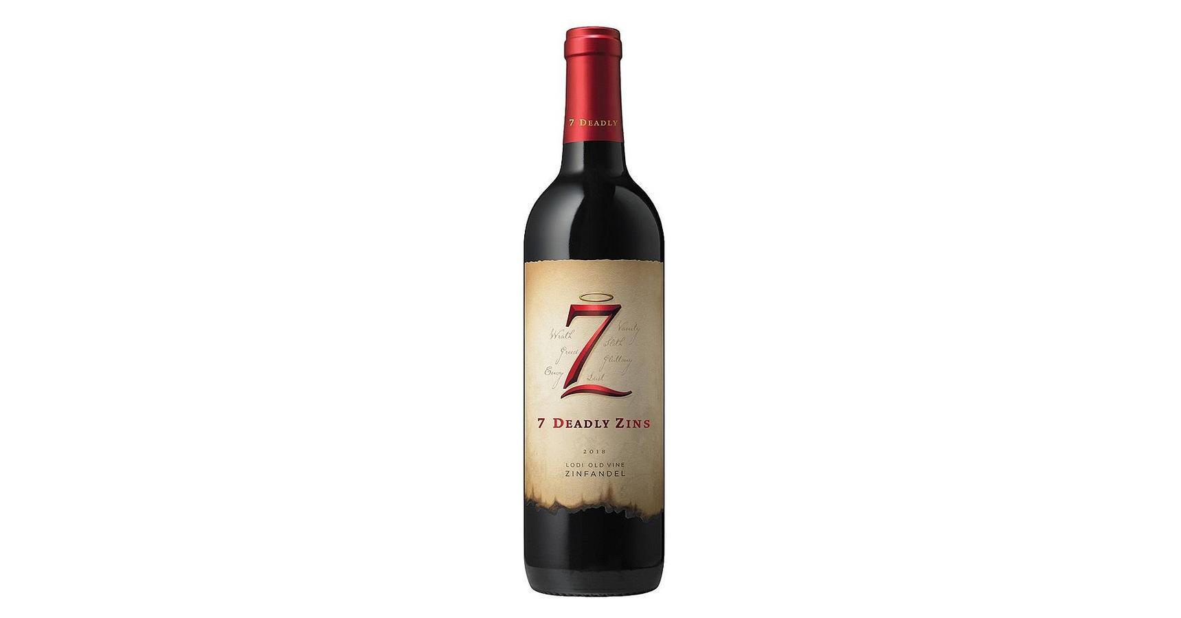 7 Deadly Zins Zinfandel 2018 amerikai bor