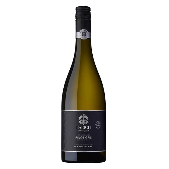 Babich Black Label Pinot Gris 2022 új-zélandi bor Marlborough-ból