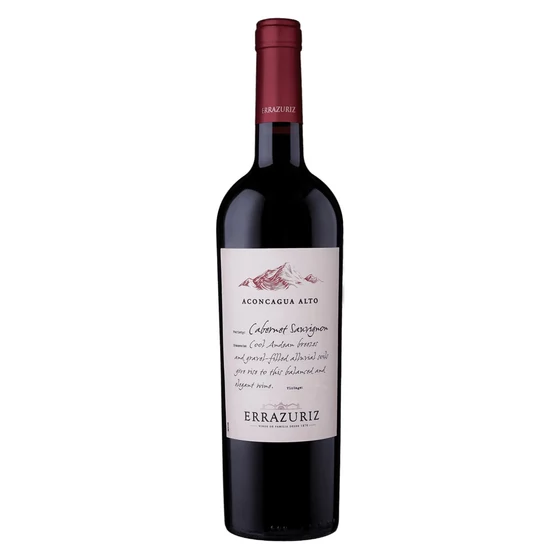 Errazuriz Aconcagua Alto Cabernet Sauvignon 2020 chilei bor