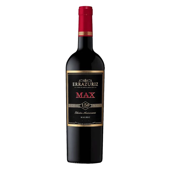 Errazuriz Max Malbec 2020 chilei bor