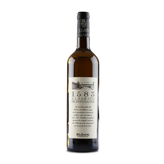 Albarino de Fefinanes 1583 2019 spanyol bor