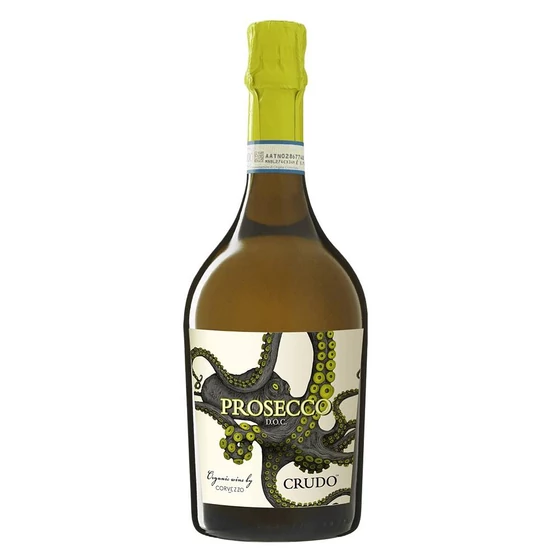 Crudo Prosecco Organic DOC Treviso 2022 olasz habzóbor