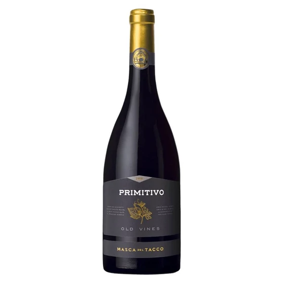 Masca del Tacco Primitivo Puglia Old Vines 2021 olasz bor