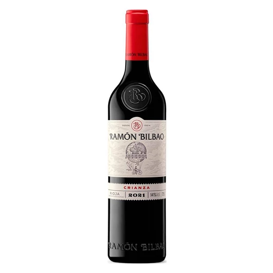 Ramon Bilbao Crianza Tempranillo 2021 spanyol bor Riojából