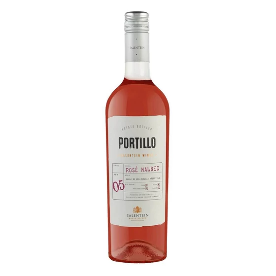 Salentein Portillo Rose Malbec 2022 argentin bor
