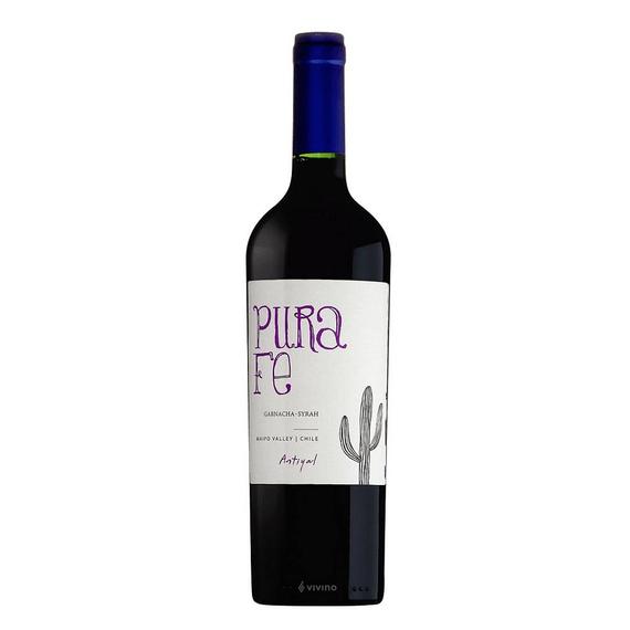 Antiyal Pura Fe Grenache Syrah 2020 chilei bor Aconcaguaból