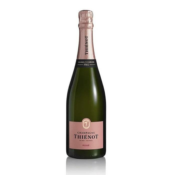 Champagne Thiénot Rosé brut francia pezsgő